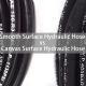 Smooth Surface vs Canvas Surface Hydraulic Hose