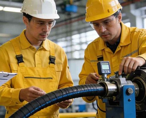 Protecting Hydraulic Hoses