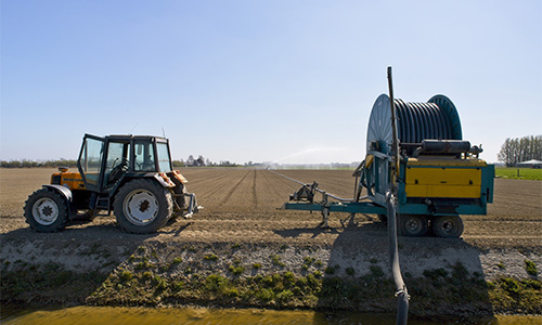 Reel Irrigation Water Intake Systems