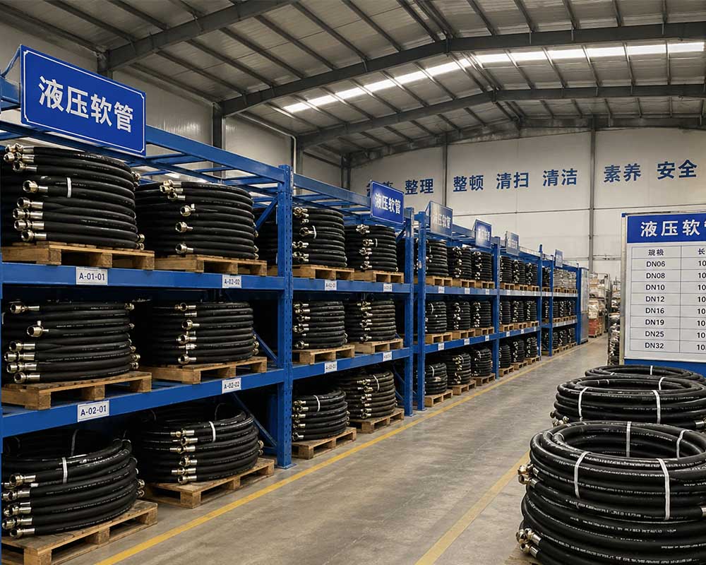 How Should Hydraulic Hoses Be Stored Properly