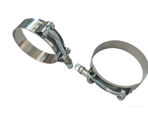 T-shaped hose clamp