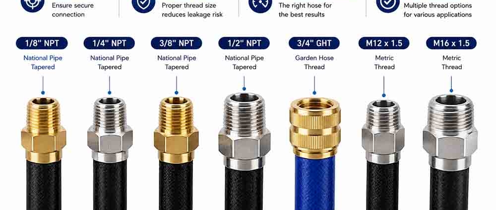 Hose Thread Size Chart to Guide You Choose Right Hose