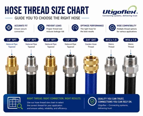 Hose Thread Size Chart to Guide You Choose Right Hose