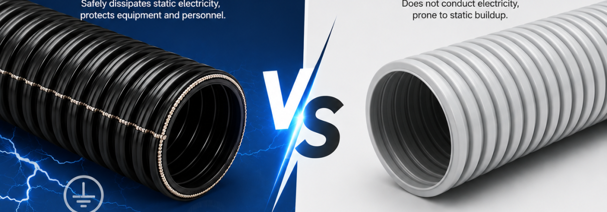 What is the Difference Between Conductive and Non-Conductive Hoses