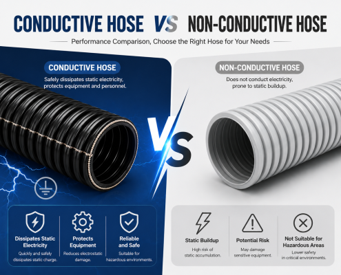 What is the Difference Between Conductive and Non-Conductive Hoses