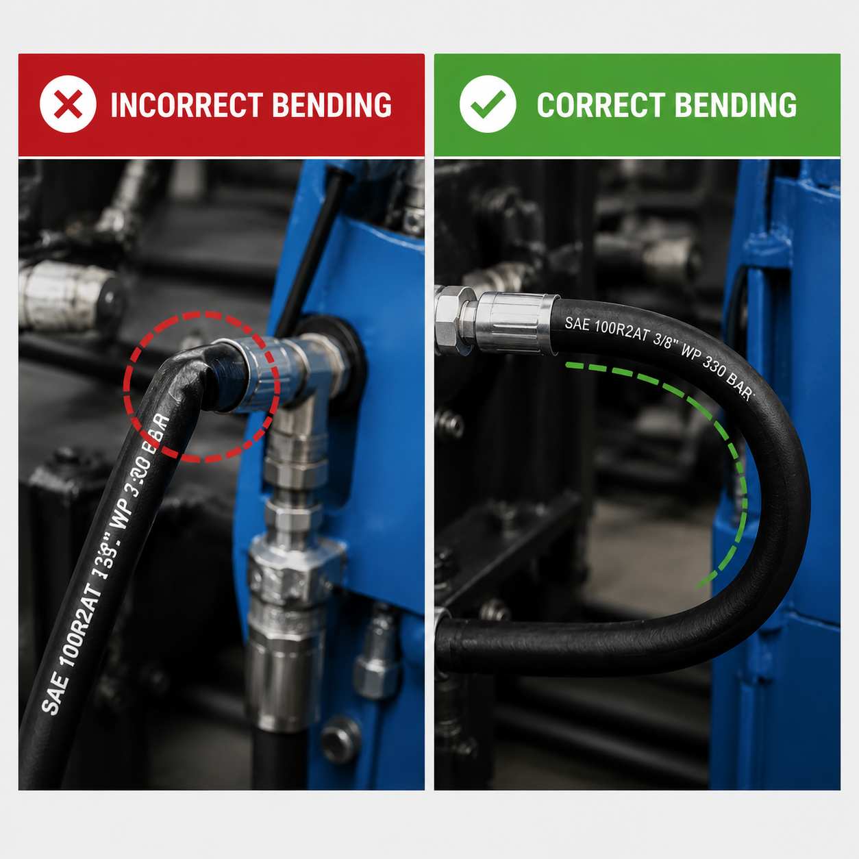hose bending